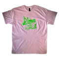 [LARGE SIZED] Light Pink & Green T-Shirt