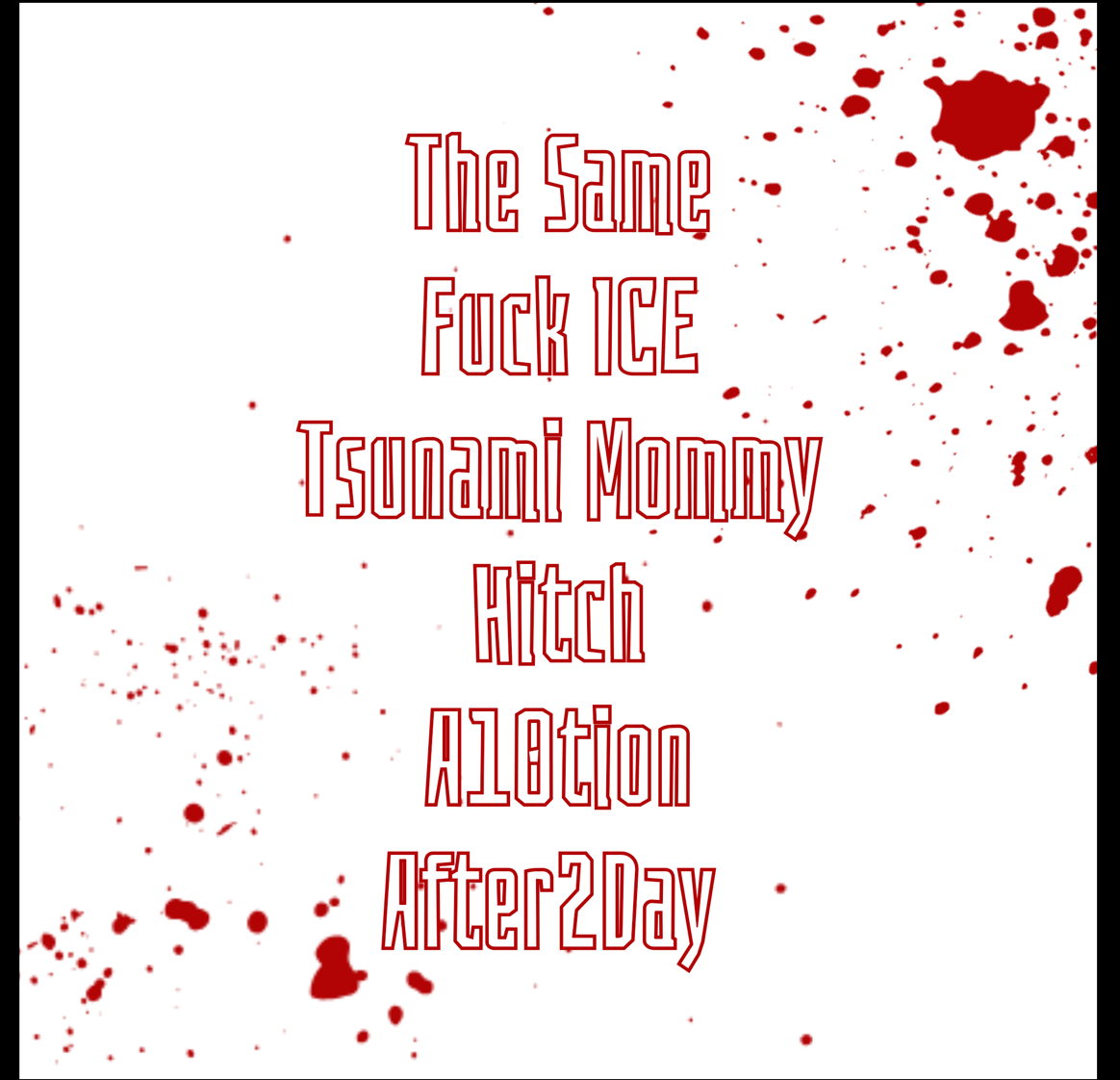Dinner With Myself CD (Red Alt Cover)