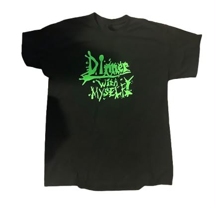 [LARGE SIZED] Black & Green T-Shirt